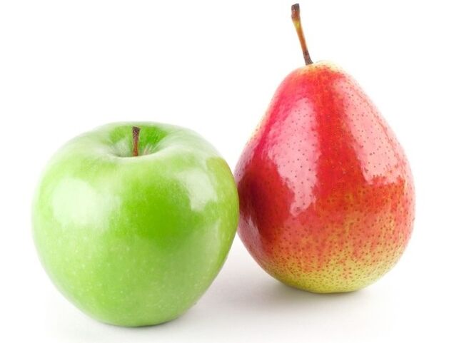 μήλο και αχλάδι για δίαιτα dukan