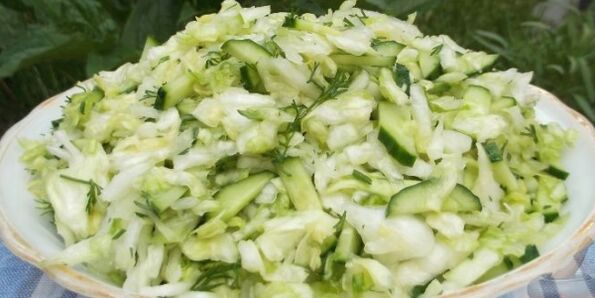 σαλάτα λάχανου για απώλεια βάρους